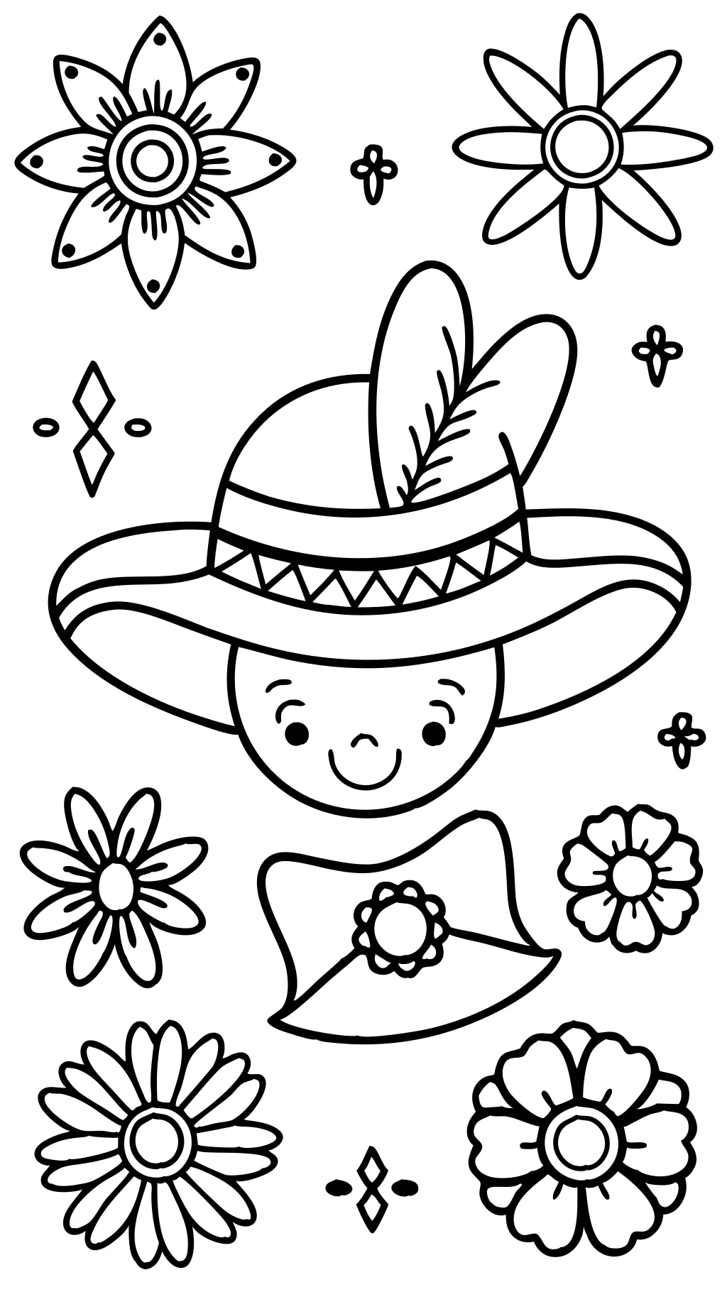 coloriages Cinco de Mayo gratuits